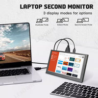 LESOWN P50C-T mini Monitor 5 inch IPS 800x480 LCD Touch Screen Display HDMI mini Sub Screen