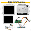 LESOWN M170-B01S 17 inch 1000cd/m2 High Brightness Screen HDMI VGA 1280x1024 LCD Panel WideScreen Display Module for Computer Industry