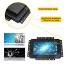 LESOWN E70-C01GBT Compact 7 Inch 800x480 LCD Open Frame Touchscreen Monitor Capacitive Touch Embedded Display 16:9 300cd/m2 60Hz for Laptop