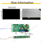 LESOWN M185-A01S Wide Screen 18.5 inch 1080P FHD 1200:1 Full Viewing HDMI VGA Interface Display Module for Intelligent Central Control