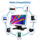 LESOWN 7 inch 1024×600 IPS 5-Point Touchscreen Display with Stand – HDMI/microUSB, Plug & Play N70-A01GWS