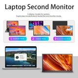 LESOWN P101C-T 10.1 inch mini Wide Touchscreen Secondary PC 1024x600 Display with Speakers for PC Windows