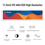 LESOWN P113W Wide Screen HDMI Long Strip Display 11.3 inch IPS 440x1920 mini Computer Bar Type Secondary LCD Monitor