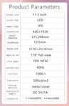 LESOWN P113W Wide Screen HDMI Long Strip Display 11.3 inch IPS 440x1920 mini Computer Bar Type Secondary LCD Monitor