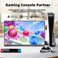 LESOWN P160KHR 16 inch Gaming Monitor 120Hz 2.5K  Display USB-C HDMI 16:10 Ultra Slim Portable Monitor