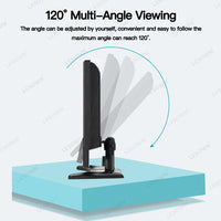 LESOWM N97-D01S 9.7 inch VGA Monitor Full HD 1024x768 LCD Resistive Screen VESA Display with Speakers