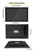 LESOWN N190-E03S/N190-E04T 19 inch Widescreen Industrial Monitor VESA 1440x900 HD Capacitive LCD Screen Display