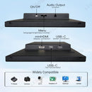 LESOWN P141GMT 14.1 inch 4K Long Bar Monitor Wide Touch USB C HDMI PC External Bar Monitor