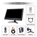 LESOWN N120 Resistive Capacitive Touch Screen Monitor 12 inch 16:10 1280x800 IPS Industrial Embedded