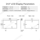 LESOWN M215-A01T Ultrawide Screen 21.5 inch IPS Touch 1920x1080 Full HD Display HDMI VGA LVDS Interface DC12V 2A Powered Module for Industry