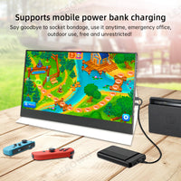 LESOWN P180GPR P180GPTR 18 inch 120Hz Portable USB C HDMI Monitor 1920x1200 Laptop Screen Extender