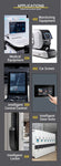 LESOWN M70-A01T Tiny Screen 7 inch 800x480 LCD Display HDMI-Compatible VGA with Driver Board Touchscreen Module for Digitizer Computer