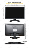 LESOWN N215 Ultra Wide Touchscreen Monitor 21.5 inch 1920x1080 Full HD VGA HDMI Wall Mount VESA Display