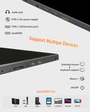 LESOWN P141GPS Bar Monitor 14.1 inch Small HDMI Portable Temp PC Sensor Panel Display IPS 1920x550