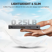 LESOWN P50C Small mini Monitor 5 inch 800x480 HDMI Portable Second Screen for Laptop PC