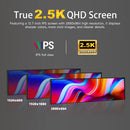LESOWN P127GHR 12.7 inch Stretched Bar Monitor 100%sRGB 120Hz 2880x864 IPS DIY Strip Secondary Monitor