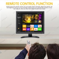 LESOWN N120 12 inch 1024x768 Industrial LCD Monitor 4:3 HDMI AV Small Wide Screen Touch Display