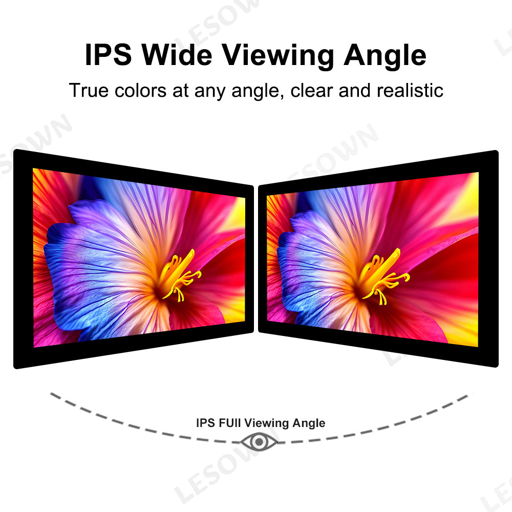 LESOWN M190-B01T 19 inch 1440x900 IPS LCD Capacitive Touch Display HDMI VGA Ultra Wide Screen 1000:1 LVDS Module with Driver Board