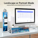 LESOWN P88W Stretched Monitor 8.8 inch IPS widescreen 480x1920 Portable Monitor Laptop PC Screen Extender