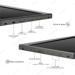 LESOWN P127GHR 12.7 inch Stretched Bar Monitor 100%sRGB 120Hz 2880x864 IPS DIY Strip Secondary Monitor
