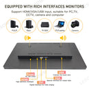 LESOWN E270-G01GBT Open Frame 27 Inch Industrial Embedded Win-10 PC Monitor 1920x1080 IPS Panel Mount Display Wide Temperature Range for TV