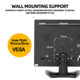 LESOWN N120 Resistive Capacitive Touch Screen Monitor 12 inch 16:10 1280x800 IPS Industrial Embedded