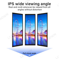 LESOWN M79-A01S Long Bar Screen 7.84 inch Display HDMI USB Powered 400x1280 HD Resolution IPS LCD Panel 500cd/m2 High Brightness Module
