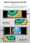 LESOWN P141GPT 14 inch IPS Long Wide Bar Display Touch HDMI USB-C Monitor for PC Speed Aida64 CPU GPU
