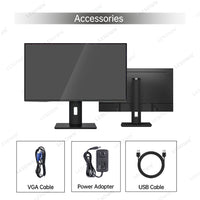 LESOWN N238-E03T 23.8 inch Industrial Monitor 1920x1080 Full HD IPS Screen Capacitive Touch HDMI VGA Display
