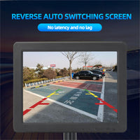 LESOWN N80 8 inch Portable 1024x768 IPS Car Rear View Monitor HDMI AV VGA USB VESA