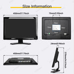 LESOWN N190 Industrial Display 19 inch Ultra Wide Touch Screen 1440x990 IPS External Monitor with Speakers