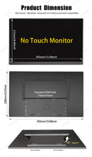 LESOWN P160KHR 16 inch Gaming Monitor 120Hz 2.5K  Display USB-C HDMI 16:10 Ultra Slim Portable Monitor