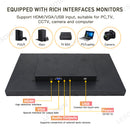 LESOWN E195-C01GBT Embedded Display 19.5'' Open Frame Monitor 1600x900 Touch Monitor with VGA/HDMI/Audio/USB(touch) for Factory Automation