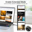 LESOWN P141GPT 14 inch IPS Long Wide Bar Display Touch HDMI USB-C Monitor for PC Speed Aida64 CPU GPU