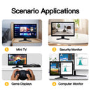 LESOWN N195-E01T 19.5 inch Industrial Monitor 1600x900 Full HD IPS Screen Capacitive Touch HDMI VGA Display