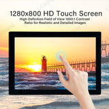 LESOWN M101-B01T Widescreen 10.1 inch Touch Display IPS 1280x800 HD Resolution LVDS HDMI VGA Interface LCD Screen Module for Computer