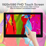 LESOWN M156-B02T 15.6 inch Laptop Screen 1920x1080 IPS HDMI VGA USB Touchscreen Display eDP 30PIN Interface LCD Panel Module for PC