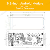 LESOWN MA69-A01S 6.9 inch Android 11 Smart Display RK3566 POE Powered Integrated Screen for Smart Industrial Integration#monitor