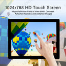LESOWN M80-A01T Small Screen 8 inch HDMI VGA Ports 1024x768 TN Capacitive Touch Display LVDS Interface DC12V 1A Module for PC Printer