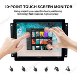 LESOWN E104-C01GBTE 10.4 Inch Embedded Display 1024x768 LCD 1000cd/m² Panel Mount Display with VGA+HDMI for Medical Equipment PC