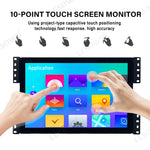 LESOWN E101-C01GBTE Small Embedded 10.1 Inch Display 600-1000cd/m² 1280x800 IPS LCD Screen with VGA/HDMI/USB(touch) for TV CCTV