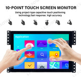 LESOWN E101-C01GBTE Small Embedded 10.1 Inch Display 600-1000cd/m² 1280x800 IPS LCD Screen with VGA/HDMI/USB(touch) for TV CCTV