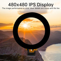 LESOWN M28-A01T mini Touch Screen 2.8 inch 480x480 IPS 1200x1 HDMI SPI3W-RGB 40PIN Interface LCD Display Module for PC Computer Visual Doorphone