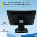 LESOWN N156-D03R 15.6 inch Portable Industrial Monitor 1600x900 VESA LCD Wide Screen 1600x900 VGA Display for Security Cameras