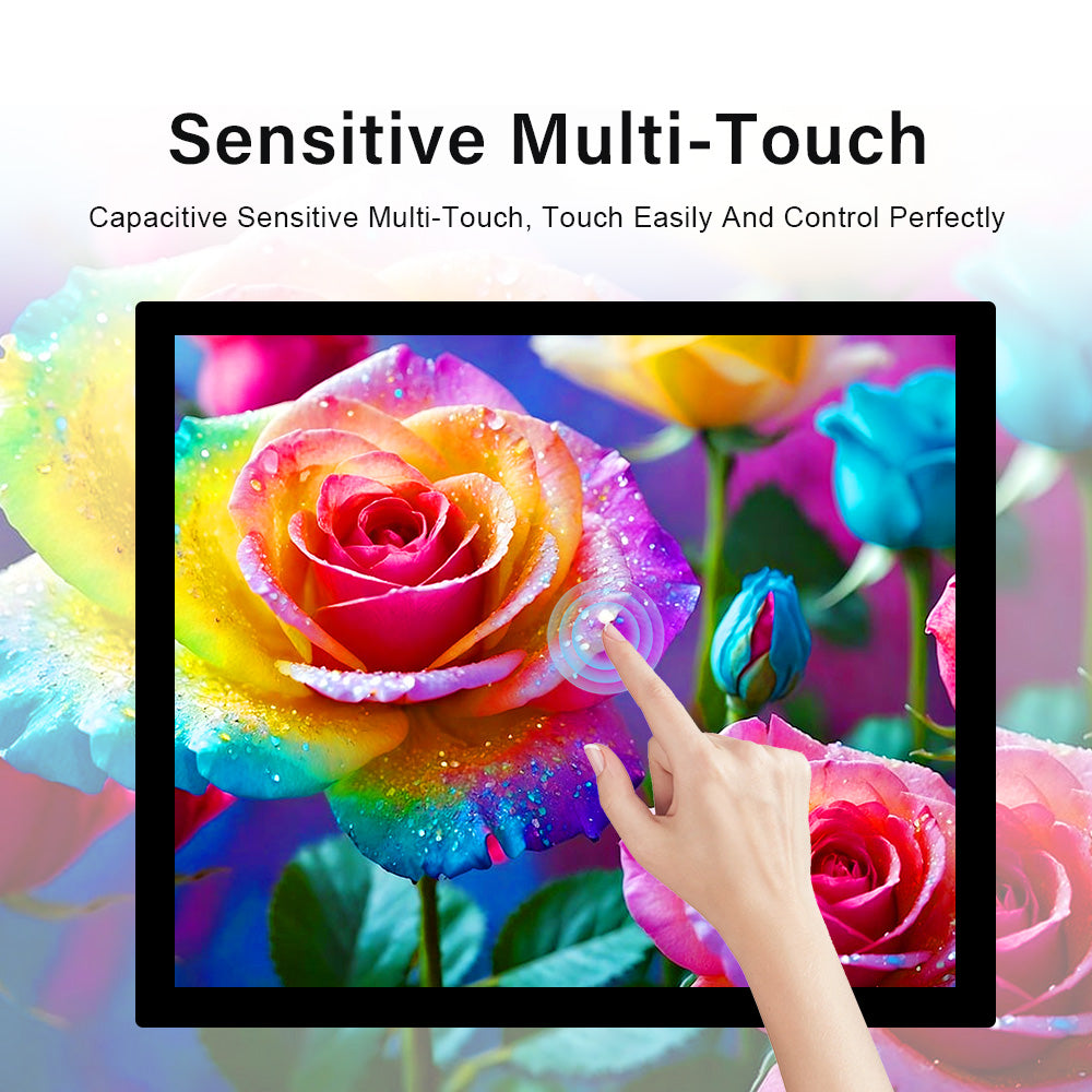 LESOWN M190-A01T Touch Wide Screen 19 inch HDMI VGA Interface 1280x1024 IPS LCD Panel LVDS 30PIN Display External Secondary Module