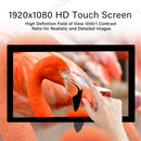 LESOWN M185-C02T 18.5 inch Laptop LCD Screen LVDS 60Hz 1920x1080 IPS Touch HDMI VGA Interface Full Viewing 1000:1 Display Module for Computer