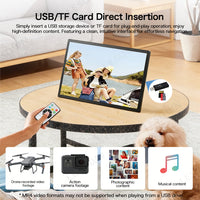 LESOWN P156KPM P185KPM Wireless 15.6 18.5 Inch FHD Portable Monitor Wireless Screen Projection Ideal for Streaming Movies and Reading Documents