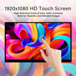 LESOWN M185-B01T 18.5 inch Touch Screen Module USB-C HDMI-compatible FHD 1920x1080 IPS LCD Panel 1200:1 Full Viewing Display for Computer