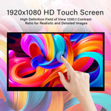 LESOWN M185-B01T 18.5 inch Touch Screen Module USB-C HDMI-compatible FHD 1920x1080 IPS LCD Panel 1200:1 Full Viewing Display for Computer