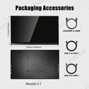 LESOWN P116GPS/P116GPT 11.6 inch Small Portable Monitor Touch FHD 1080P HDMI USB Type C Extend Portable Display